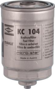 MAHLE KC 104 - Filtre à carburant cwaw.fr