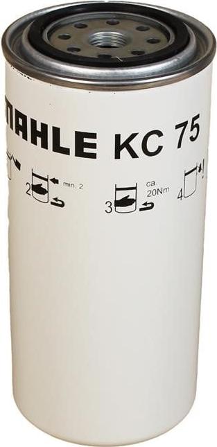 MAHLE KC 75 - Filtre à carburant cwaw.fr