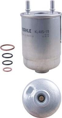 MAHLE KL 485/19D - Filtre à carburant cwaw.fr