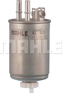 MAHLE KL 483 - Filtre à carburant cwaw.fr