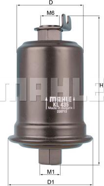 MAHLE KL 435 - Filtre à carburant cwaw.fr