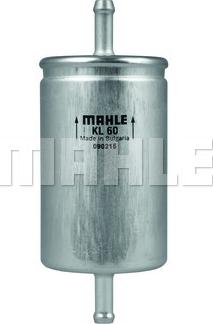 MAHLE KL 60 - Filtre à carburant cwaw.fr