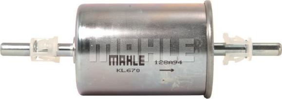 MAHLE KL 670 - Filtre à carburant cwaw.fr