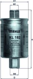 MAHLE KL 182 - Filtre à carburant cwaw.fr