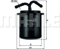 MAHLE KL 134 - Filtre à carburant cwaw.fr