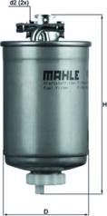 MAHLE KL 77 - Filtre à carburant cwaw.fr