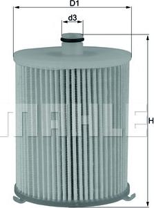 MAHLE KX 245/4D - Filtre à carburant cwaw.fr