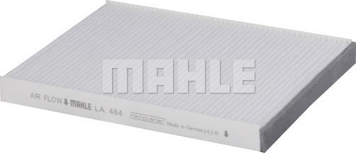 MAHLE LA 484 - Filtre, air de l'habitacle cwaw.fr