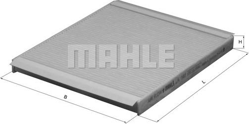 MAHLE LA 361 - Filtre, air de l'habitacle cwaw.fr