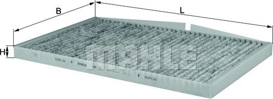 MAHLE LAK 58 - Filtre, air de l'habitacle cwaw.fr