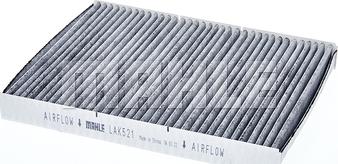 MAHLE LAK 521 - Filtre, air de l'habitacle cwaw.fr