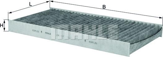 MAHLE LAK 117 - Filtre, air de l'habitacle cwaw.fr