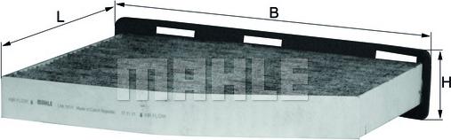MAHLE LAK 181/1 - Filtre, air de l'habitacle cwaw.fr
