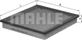 MAHLE LX 1273 - Filtre à air cwaw.fr