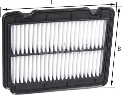 MAHLE LX 2115 - Filtre à air cwaw.fr