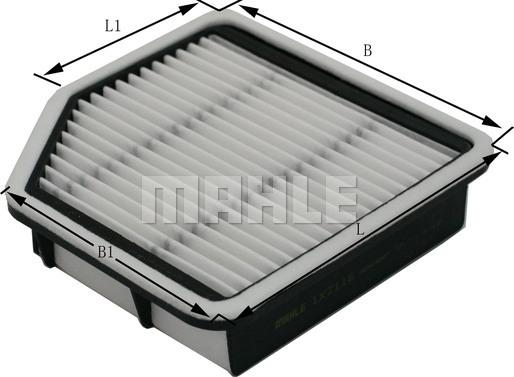 MAHLE LX 2116 - Filtre à air cwaw.fr