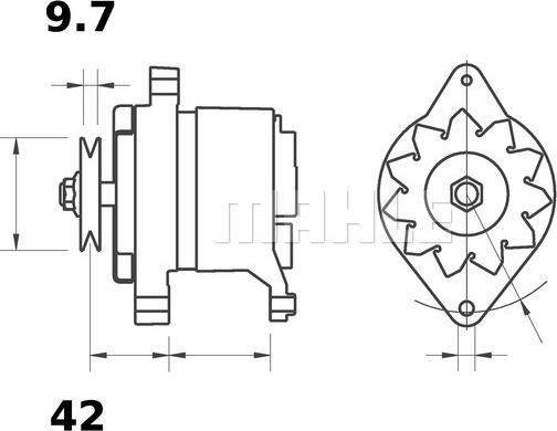 MAHLE MG 491 - Alternateur cwaw.fr