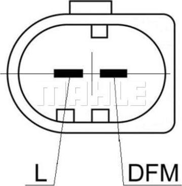 MAHLE MG 1088 - Alternateur cwaw.fr