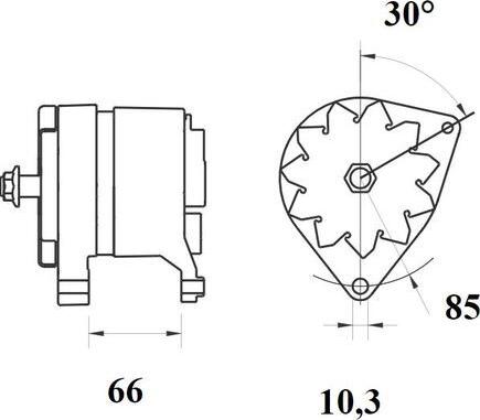 MAHLE MG 1161 - Alternateur cwaw.fr