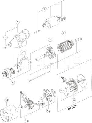 MAHLE MS 97 - Démarreur cwaw.fr