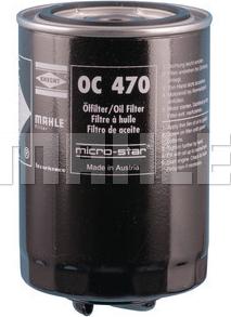 MAHLE OC 470 - Filtre à huile cwaw.fr