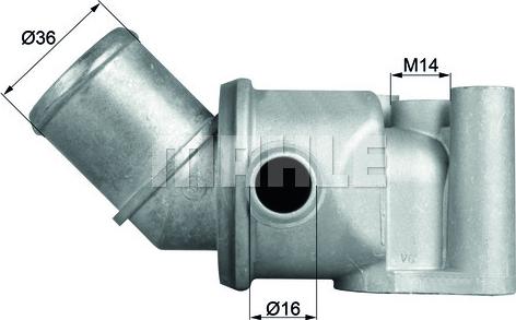 MAHLE TI 91 87D - Thermostat d'eau cwaw.fr