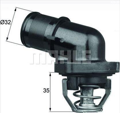 MAHLE TI 314 89 - Thermostat d'eau cwaw.fr