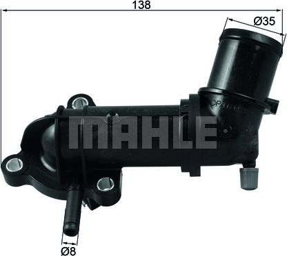 MAHLE TI 245 88 - Thermostat d'eau cwaw.fr