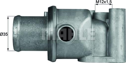 MAHLE TI 77 87D - Thermostat d'eau cwaw.fr