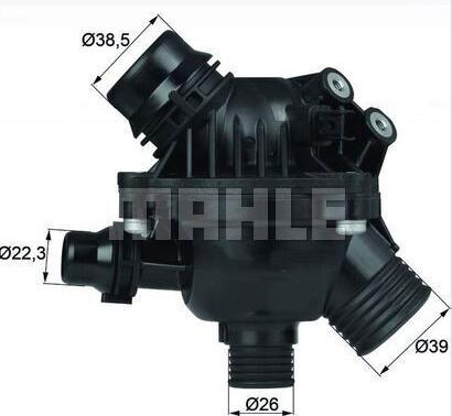 MAHLE TM 96 97 - Thermostat d'eau cwaw.fr