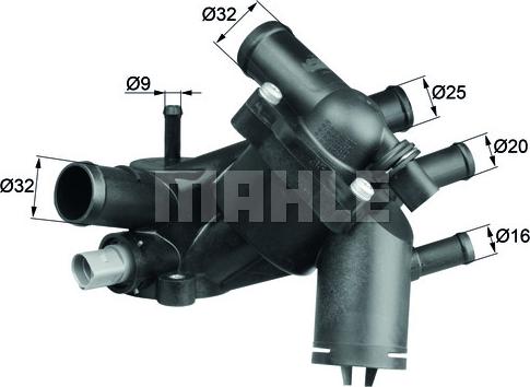 MAHLE TM 5 109 - Thermostat d'eau cwaw.fr