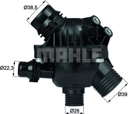 MAHLE TM 14 97 - Thermostat d'eau cwaw.fr