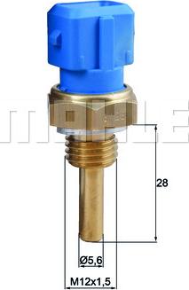 MAHLE TSE 12 - Sonde de température, liquide de refroidissement cwaw.fr