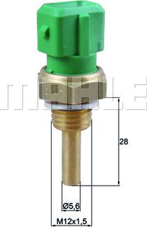 MAHLE TSE 21 - Sonde de température, liquide de refroidissement cwaw.fr