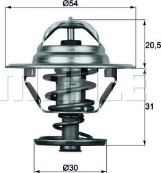 MAHLE TX 10 81D - Thermostat d'eau cwaw.fr