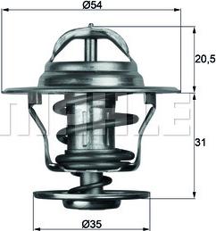 MAHLE TX 13 92D - Thermostat d'eau cwaw.fr