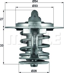 MAHLE TX 84 77 - Thermostat d'eau cwaw.fr