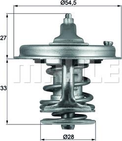 MAHLE TX 78 83 - Thermostat d'eau cwaw.fr