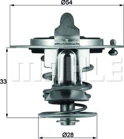 MAHLE TX 72 85D - Thermostat d'eau cwaw.fr