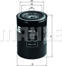 MAHLE WFC 18 - Filtre de liquide de refroidissement cwaw.fr