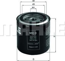 MAHLE WFC21 - Filtre de liquide de refroidissement cwaw.fr