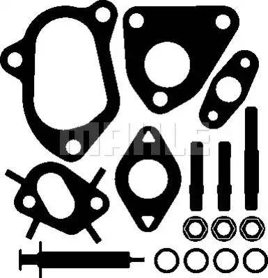 MAHLE 009 TA 16046 000 - Kit de montage, compresseur cwaw.fr