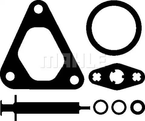 MAHLE 001 TA 17598 000 - Kit de montage, compresseur cwaw.fr