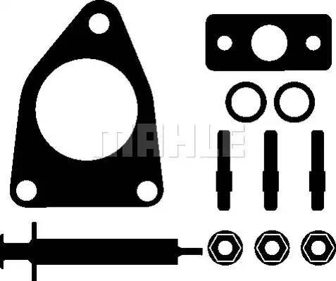 MAHLE 014 TA 17229 000 - Kit de montage, compresseur cwaw.fr