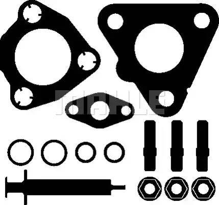 MAHLE 011 TA 16103 000 - Kit de montage, compresseur cwaw.fr