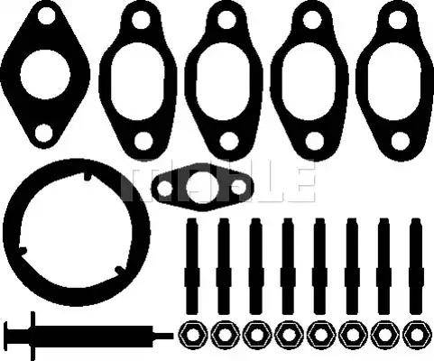 MAHLE 030 TA 17814 000 - Kit de montage, compresseur cwaw.fr