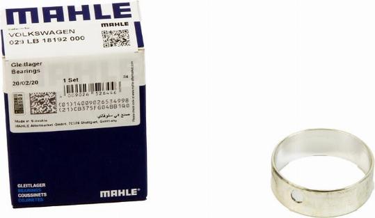 MAHLE 029 LB 18192 000 - Douille, culbuteur cwaw.fr