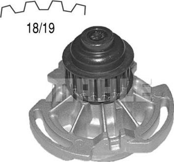 MAHLE CP 248 000S - Pompe à eau cwaw.fr