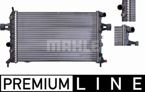 MAHLE CR 228 000P - Radiateur, refroidissement du moteur cwaw.fr