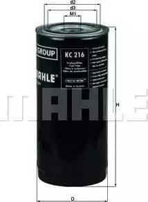 MAHLE KC 216 - Filtre à carburant cwaw.fr